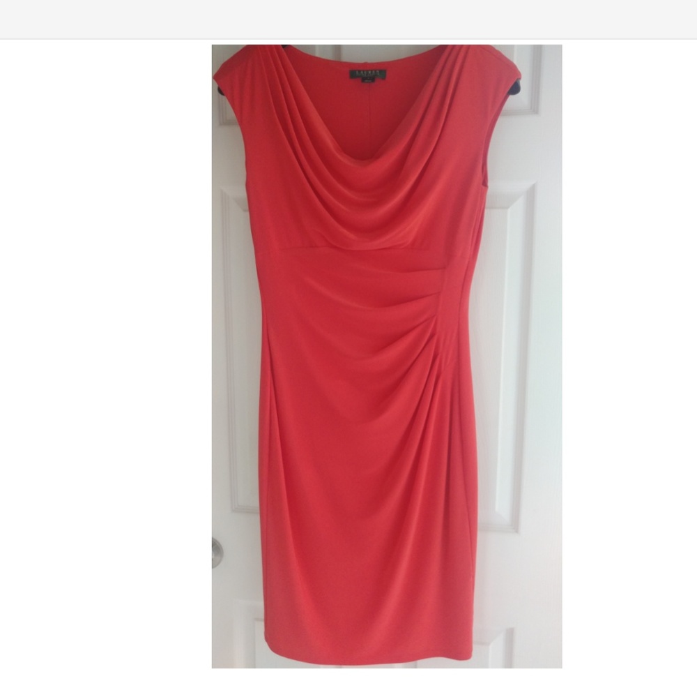 Ralph Lauren Coral Dress